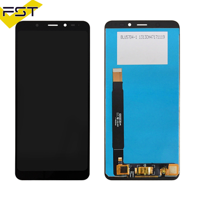 Grade A de réparation d'écran tactile d'affichage à cristaux liquides mobile noir de la CE pour Wiko View 2 3